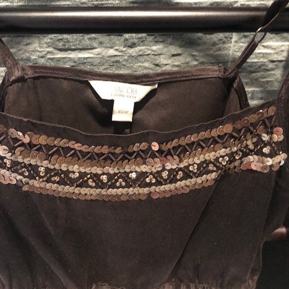 Jacob 100% Silk Dressy Tank Top - Picture 4 of 7